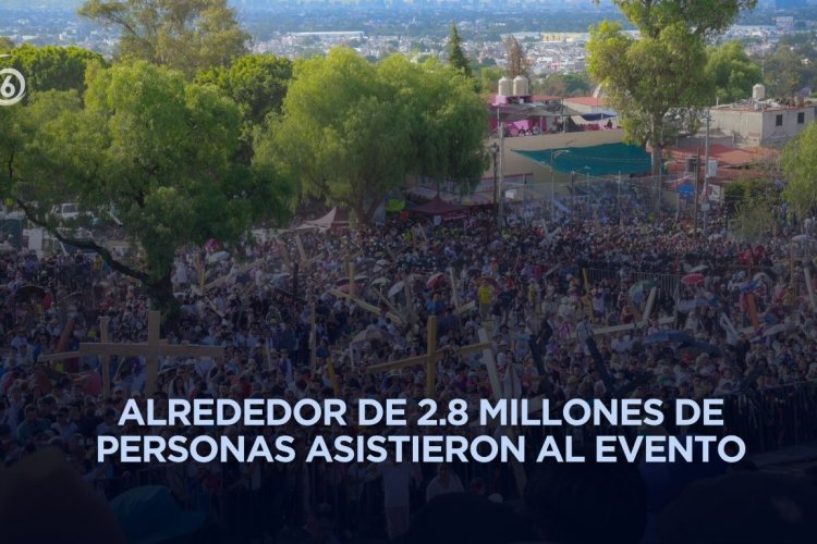 Con asistencia multitudinaria se realizó la 183 representación de la Pasión de Cristo en Iztapalapa