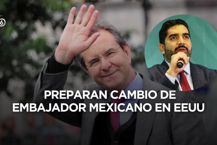 Se perfila cambio en la embajada de México en EEUU; saldría Moctezuma y llegaría Lazzeri