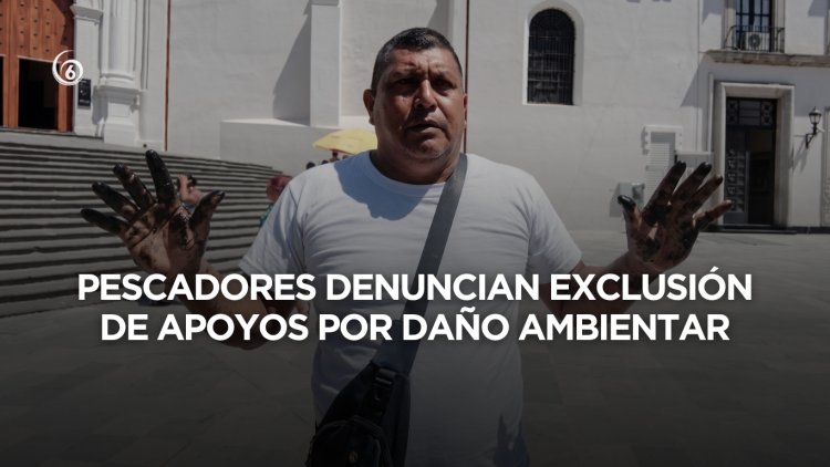 Pescadores protestan en Xalapa; señalan exclusión de apoyos en Tonalá