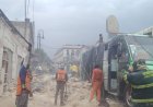 Colapsa de barda en obra del Centro de la CDMX deja cuatro personas lesionadas