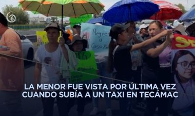 Bloquean autopista México-Pachuca para exigir búsqueda de adolescente desaparecida