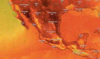 Sigue onda de calor en México con temperaturas superiores a 45 grados