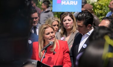 Maru Campos declara ante FGR por caso de agentes de la CIA