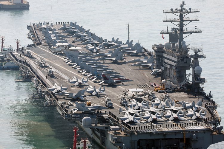 Comando Sur de EEUU anuncia llegada de grupo de combate con portaaviones Nimitz al Caribe