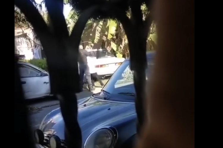 Piden destitución de policía de Chicoloapan que fue captado golpeando a su esposa
