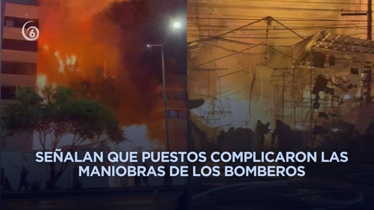 Comerciantes afectados por incendio en Venustiano Carranza denuncian anomalías