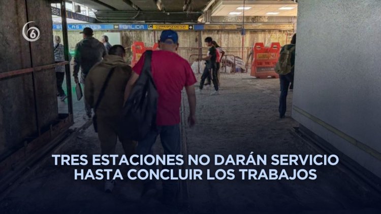 Remodelación de la Línea 2 del Metro deberá concluir a finales de mayo