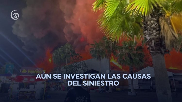 Incendio en Feria de Tabasco deja cinco muertos y daños materiales