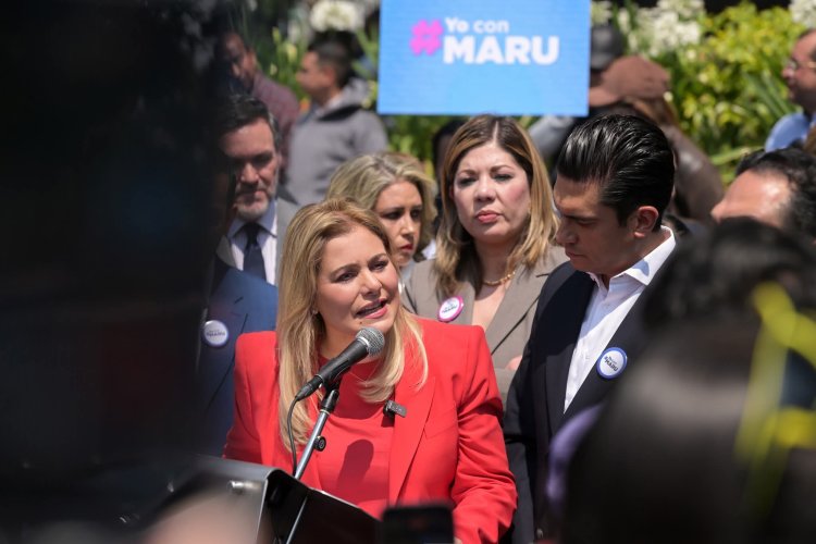 Maru Campos declara ante FGR por caso de agentes de la CIA