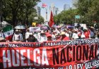 Inicia paro nacional de la CNTE con protestas en CDMX