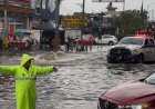 Lluvias colapsan calzada Zaragoza y provocan afectaciones