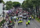 CNTE marcha hacia el Estadio CDMX; blindan el inmueble ante protesta magisterial