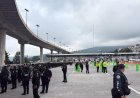 Presuntos normalistas bloquean autopista México-Cuernavaca