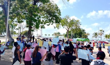 Estudiantes de Carrillo Puerto van a protesta