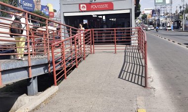 Mexibús FOVISSSTE: acceso en silla de ruedas bloqueado por seis meses