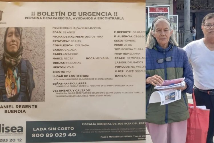 Exigen esclarecer caso de hombre desaparecido tras ser detenido por policías de Chimalhuacán