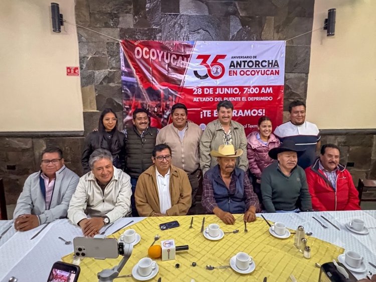 Ocoyucán: 35 años de transformación con Antorcha