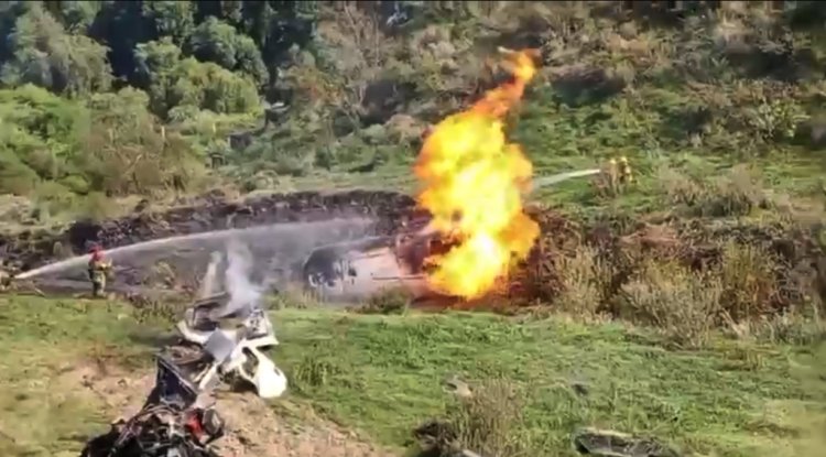 Mueren dos personas por volcadura y explosión de pipa de gas en Texcoco